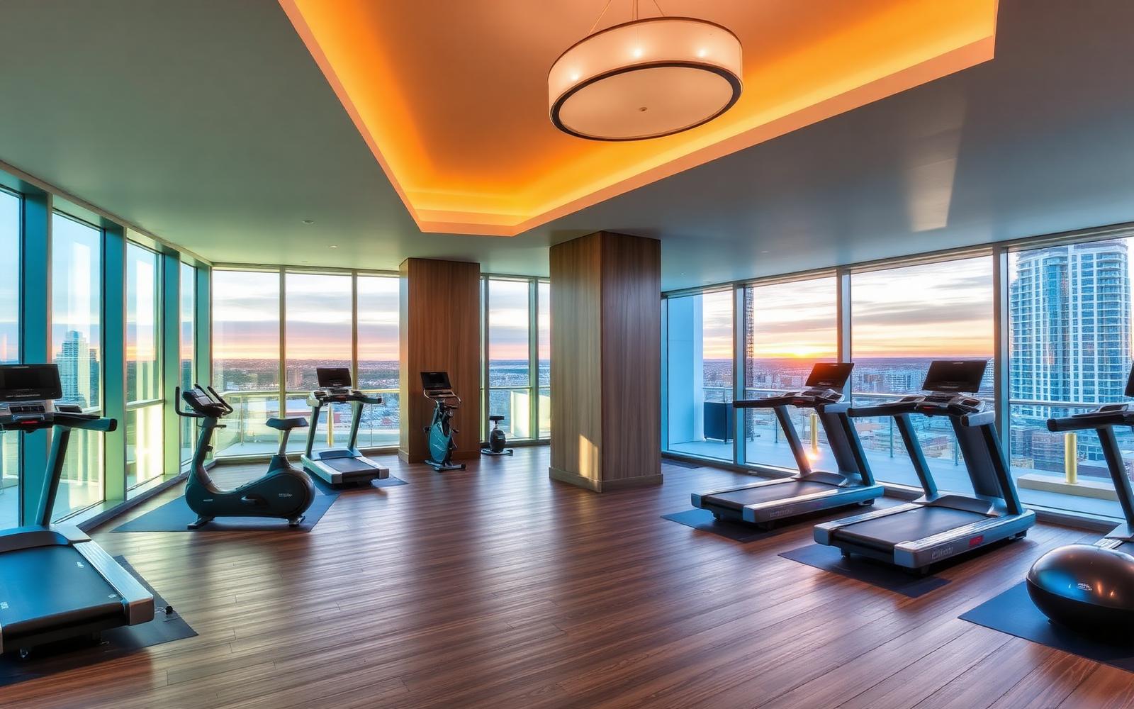 Fitness Studio — waterfront residence
