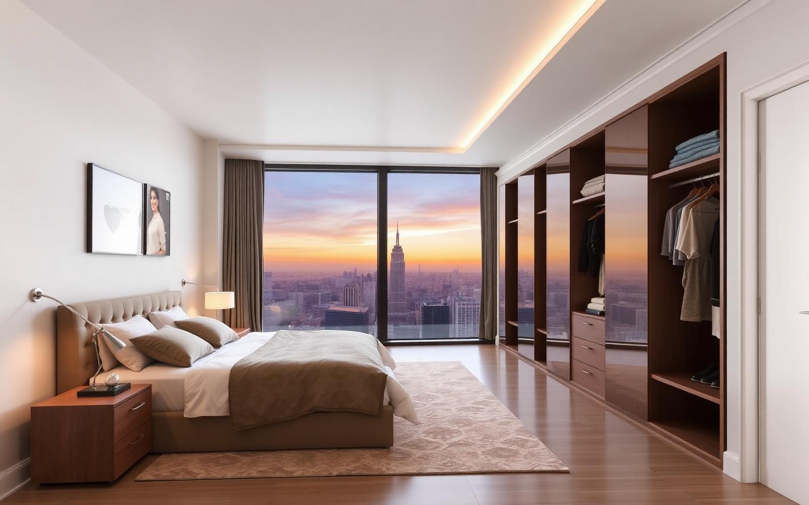 Bedroom — waterfront residence