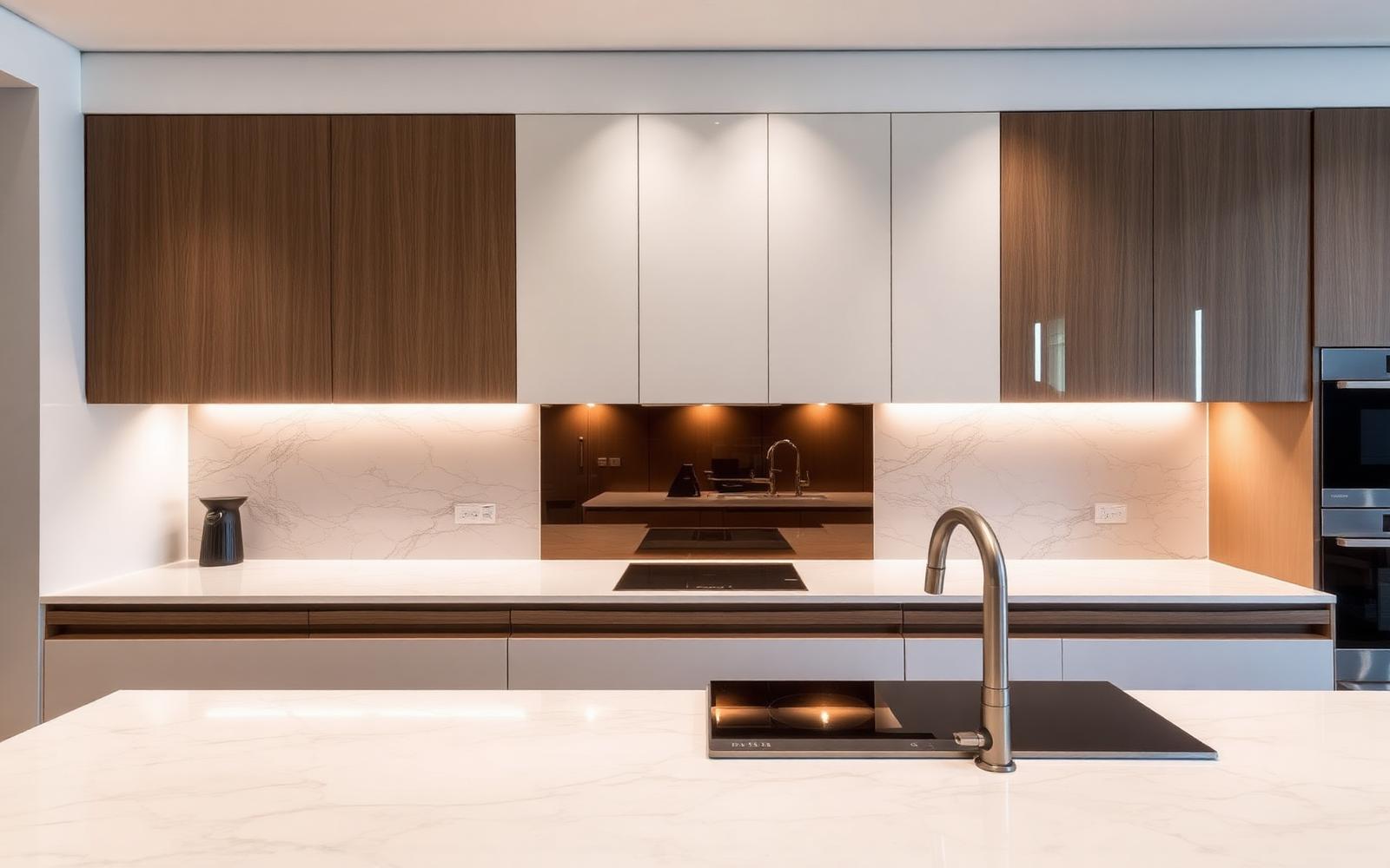 Kitchen — waterfront residence