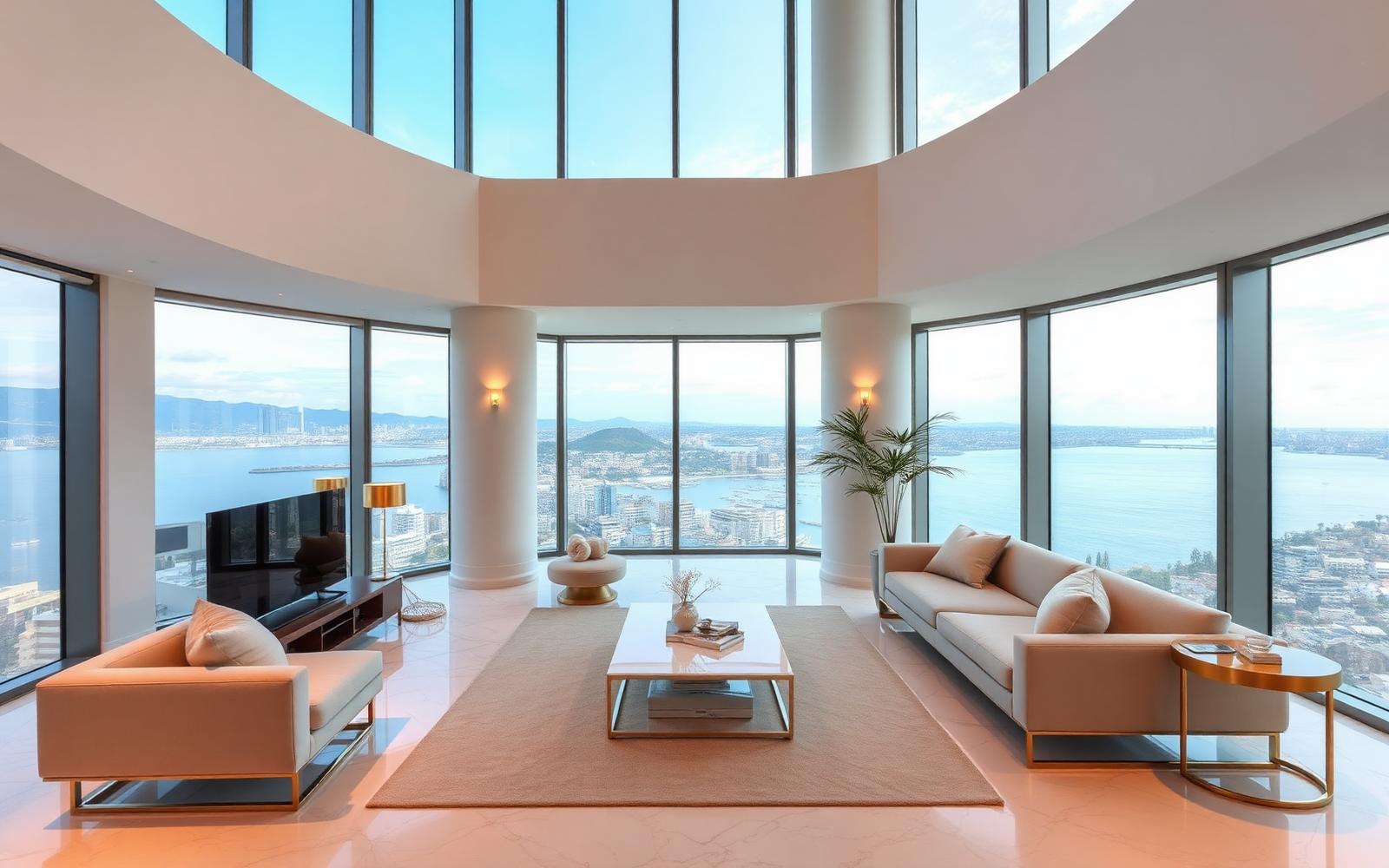 Living — waterfront residence